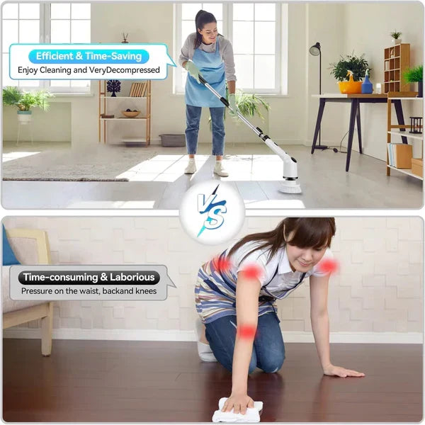 ๐ Last Day Promotion Save 65% - ๐๐ฅ๐๐๐ง๐๐๐ฑโข HeavyDuty 9-in-1 Electric Spin Cleaner