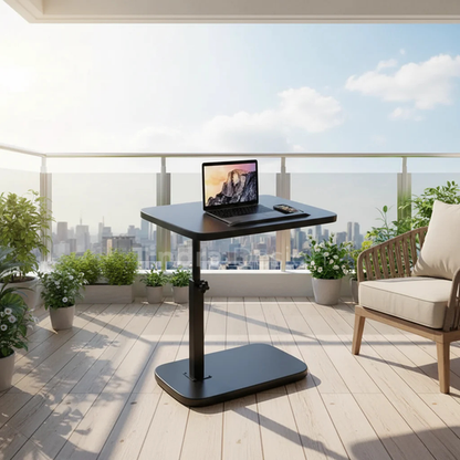 Adjustable C-Shape Laptop Table
