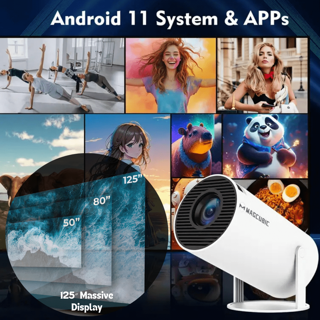 MagCubic™ Spotlight HD Projector - Home Theater